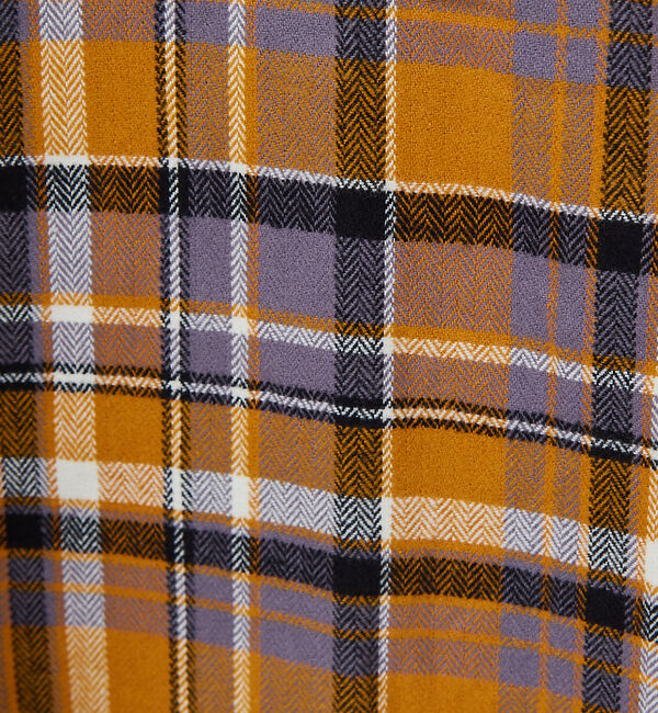 ABAHOUSE「【別注】Individualized shirts / ネルチェック バンドカラ」|シャツ・ブラウス|