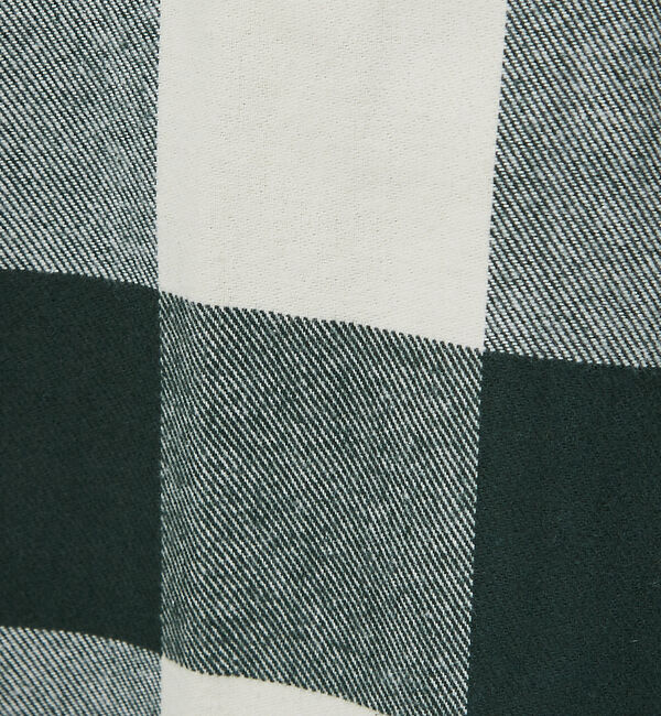ABAHOUSE「【別注】Individualized shirts / ネルチェック バンドカラ」|シャツ・ブラウス|