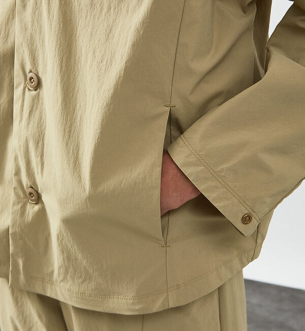 ABAHOUSE「【セットアップ対応】TUCK＆DARTS シャツブルゾン / ドルマンスリーブ」|シャツ・ブラウス|