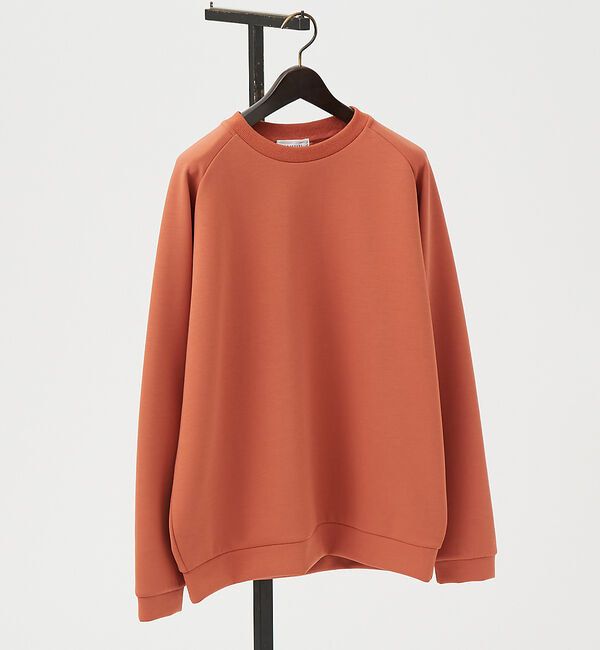 ABAHOUSE「【インバーテッドプリーツ】 ダンボールニット プルオーバー / クルーネック ス」|スウェット・ジャージ|