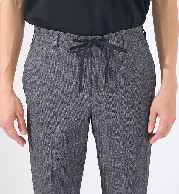 ABAHOUSE「【セットアップ対応 / 軽量 / ハイパーストレッチ】ワッシャー プリント スラ」|スラックス|