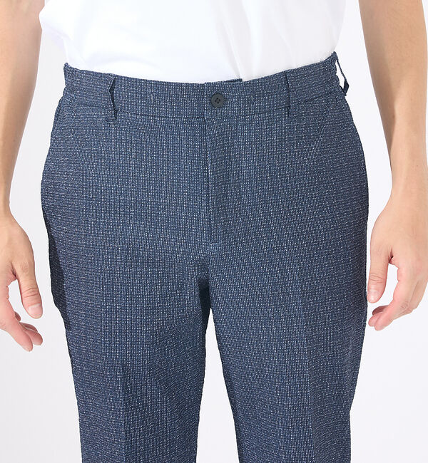 ABAHOUSE「【上下2点セット / 軽量 / ハイパーストレッチ】ワッシャー プリント ジャケ」|スーツ|