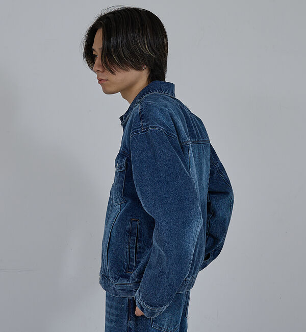 ABAHOUSE「【AH ABAHOUSE】ヴィンテージライク ブラスト デニムジャケット / セ」|その他|