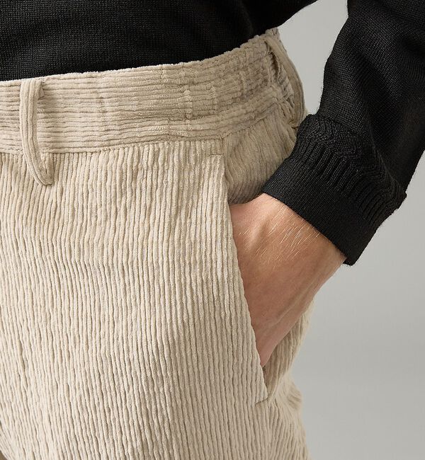 ABAHOUSE「【セットアップ対応】シャーリング コーデュロイ イージースラックス」|その他|