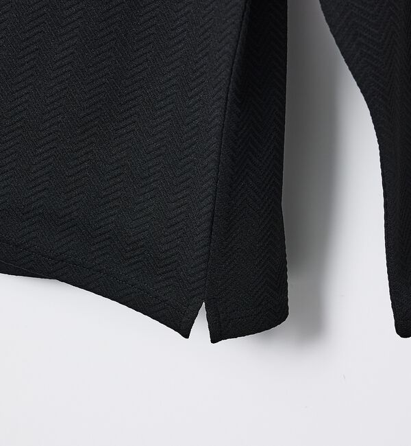 ABAHOUSE「ヘリンボーン ジャガード 長袖Tシャツ【予約】」|Tシャツ・カットソー|