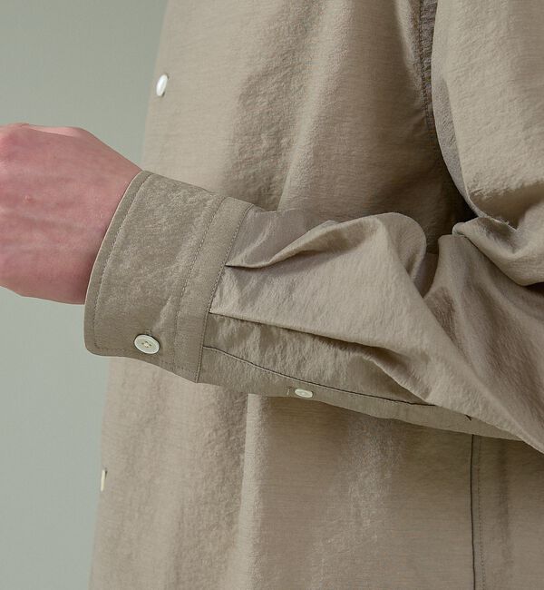 ABAHOUSE「シアーウール オーバーサイズ レギュラーカラーシャツ【予約】」|シャツ・ブラウス|