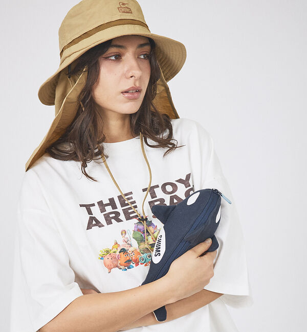 ABAHOUSE「【CHUMS / チャムス】Lying Booby Pouch / シャチ ポー」|ポーチ|