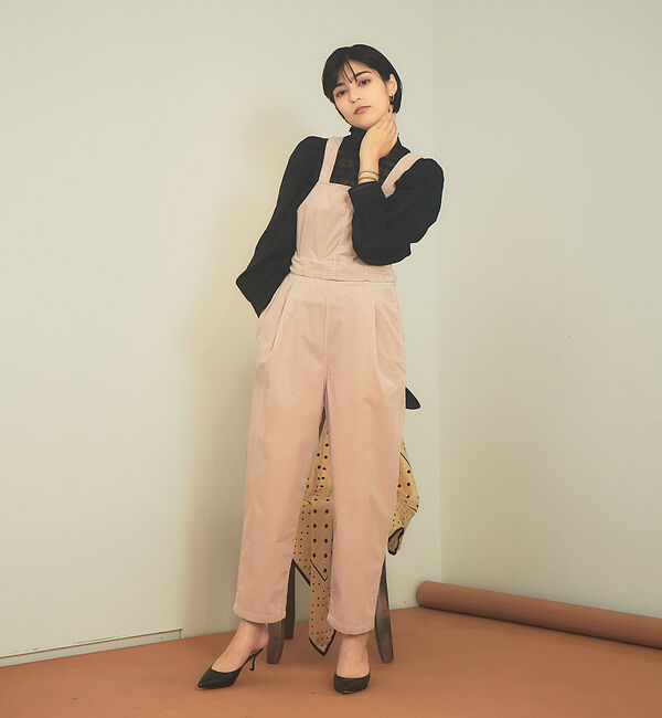 Rouge vif「【WEB限定】コーデュロイ3WAYサロペット」|オールインワン|