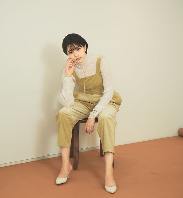 Rouge vif「【WEB限定】コーデュロイ3WAYサロペット」|オールインワン|