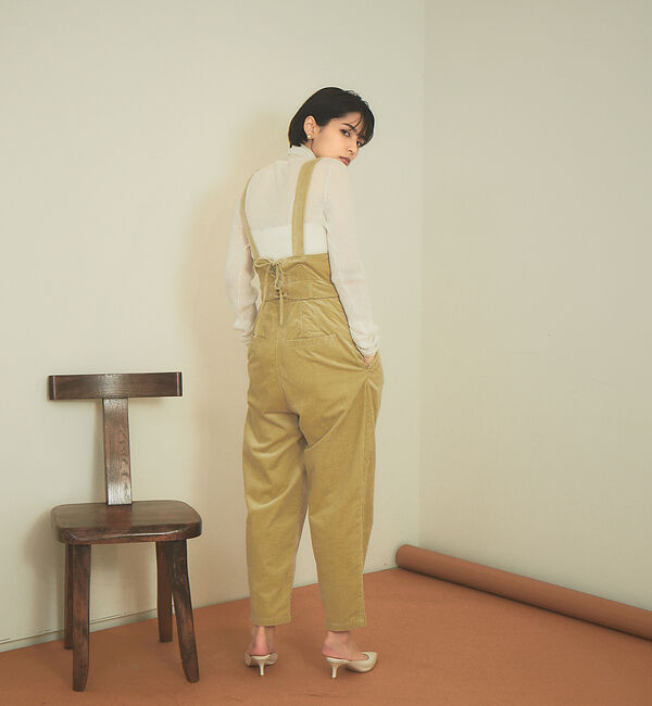 Rouge vif「【WEB限定】コーデュロイ3WAYサロペット」|オールインワン|