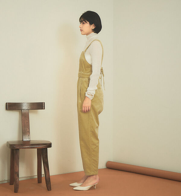 Rouge vif「【WEB限定】コーデュロイ3WAYサロペット」|オールインワン|