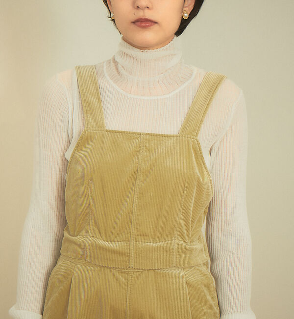 Rouge vif「【WEB限定】コーデュロイ3WAYサロペット」|オールインワン|