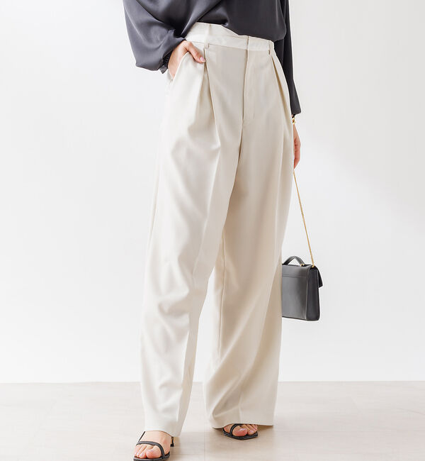 Rouge vif「【セットアップ対応】マーベルト ワイドパンツ」|その他|