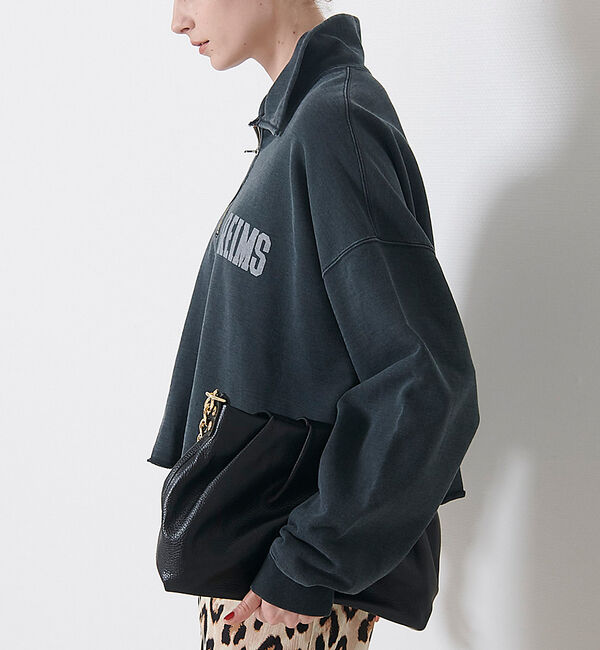 Rouge vif「【REMI RELIEF/レミレリーフ】別注ハーフzipスウェット」|スウェット・ジャージ|