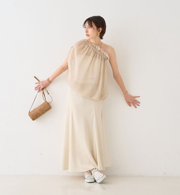 Rouge vif「【一部店舗限定】3WAYクールメッシュブラウス」|シャツ・ブラウス|