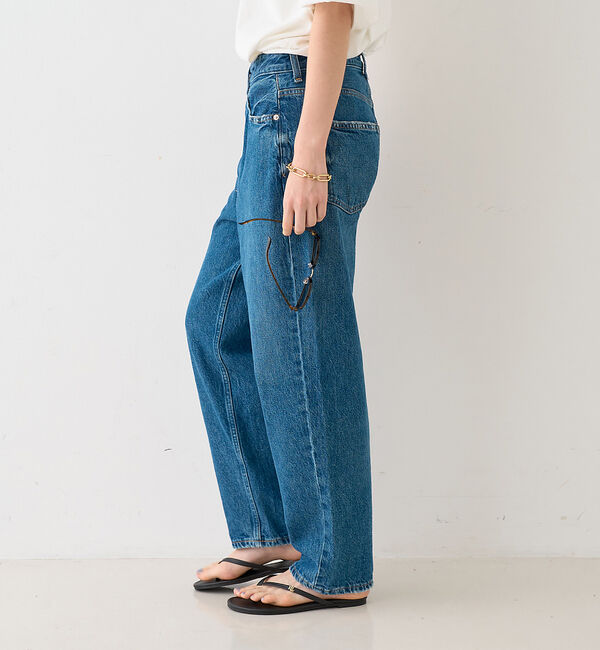 Rouge vif「【RED CARD/レッドカード】別注JAZZ ルーズテーパードワイドデニム」|デニム|