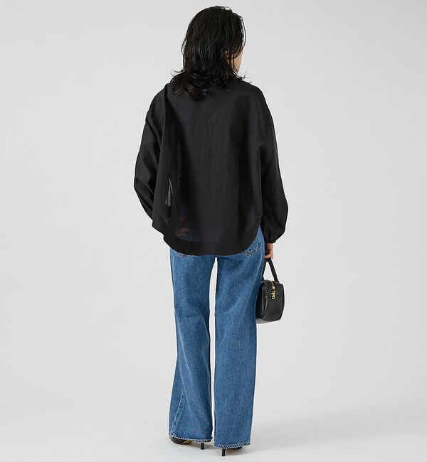 Rouge vif「【NEEDBY heritage/ニードバイヘリテージ】ワイドストレートデニム」|デニム|