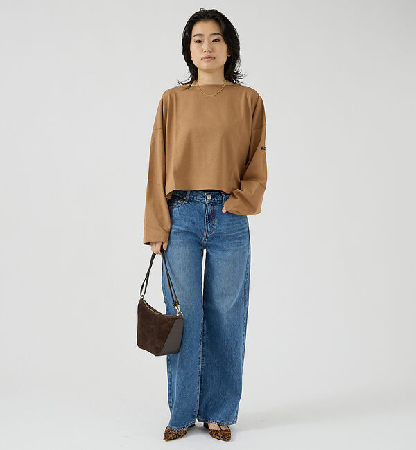 Rouge vif「【NEEDBY heritage/ニードバイヘリテージ】ワイドストレートデニム」|デニム|