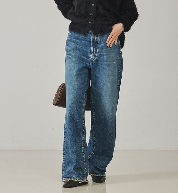 Rouge vif「【upper hights/アッパーハイツ】THE OLIVIA　ワイドストレー」|デニム|