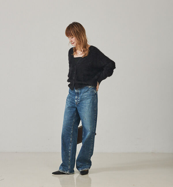 Rouge vif「【upper hights/アッパーハイツ】THE OLIVIA　ワイドストレー」|デニム|