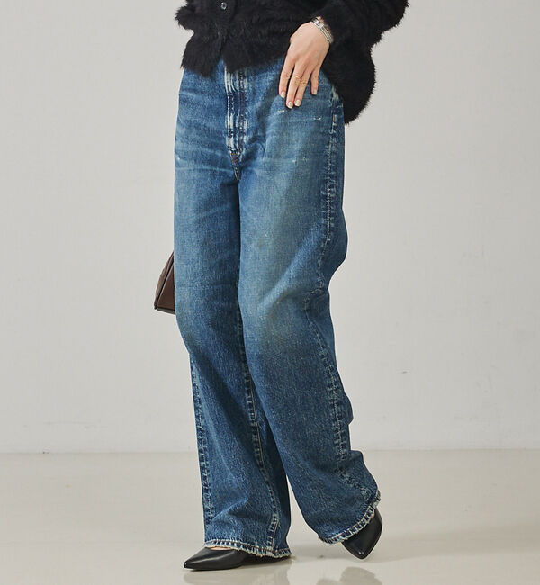 Rouge vif「【upper hights/アッパーハイツ】THE OLIVIA　ワイドストレー」|デニム|
