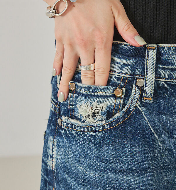 Rouge vif「【upper hights/アッパーハイツ】THE OLIVIA　ワイドストレー」|デニム|