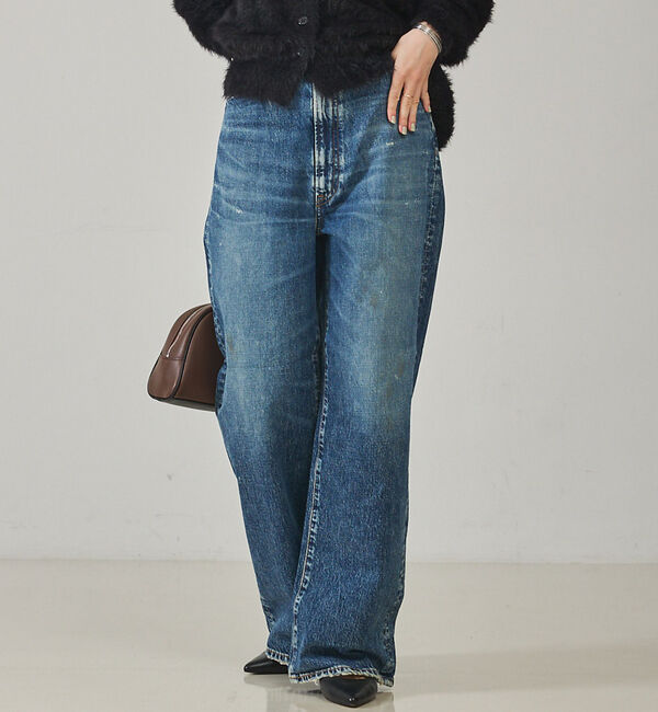 Rouge vif「【upper hights/アッパーハイツ】THE OLIVIA　ワイドストレー」|デニム|