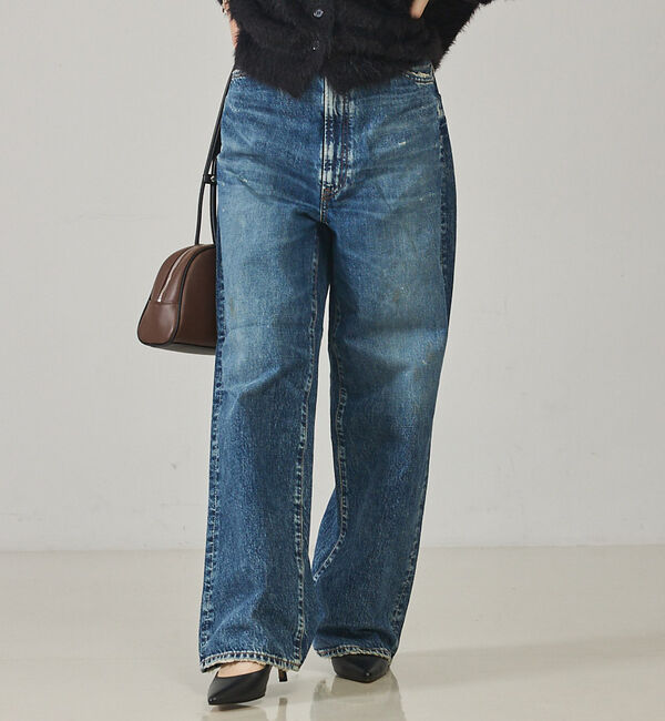 Rouge vif「【upper hights/アッパーハイツ】THE OLIVIA　ワイドストレー」|デニム|