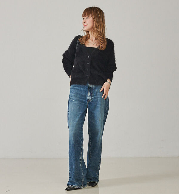 Rouge vif「【upper hights/アッパーハイツ】THE OLIVIA　ワイドストレー」|デニム|