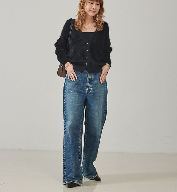 Rouge vif「【upper hights/アッパーハイツ】THE OLIVIA　ワイドストレー」|デニム|