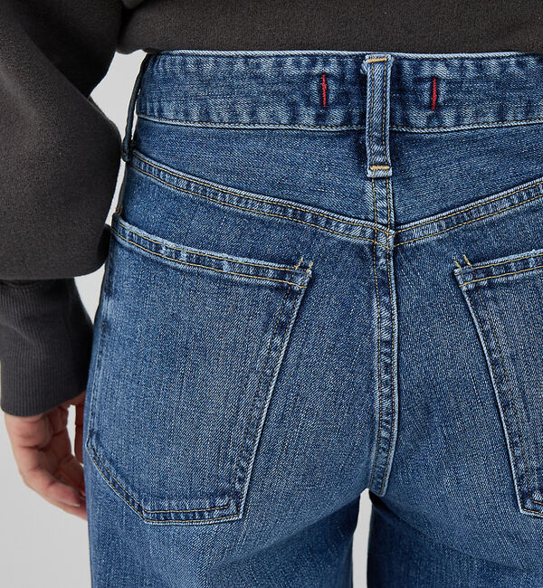 Rouge vif「【RED CARD/レッドカード】Maverick ワイドフレアーパンツデニム」|デニム|