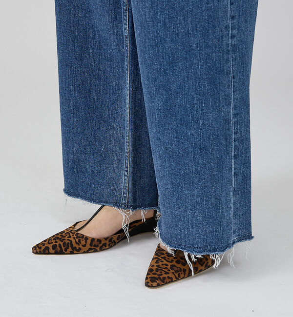 Rouge vif「【RED CARD/レッドカード】Maverick ワイドフレアーパンツデニム」|デニム|