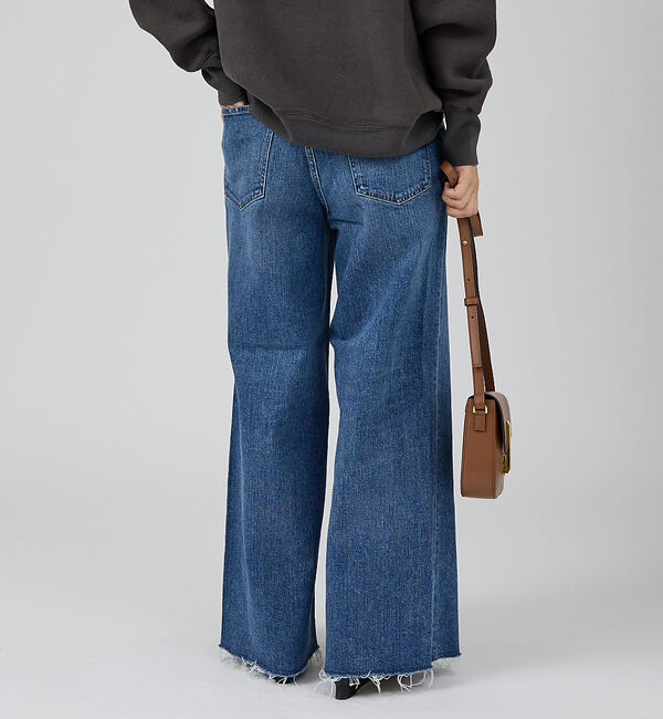 Rouge vif「【RED CARD/レッドカード】Maverick ワイドフレアーパンツデニム」|デニム|