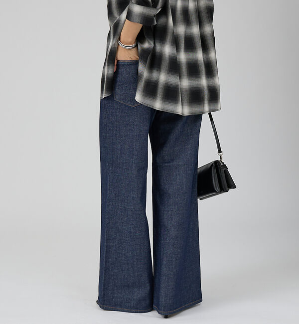 Rouge vif「【upper hights/アッパーハイツ】THE LAYLA ハイライズフレア」|デニム|