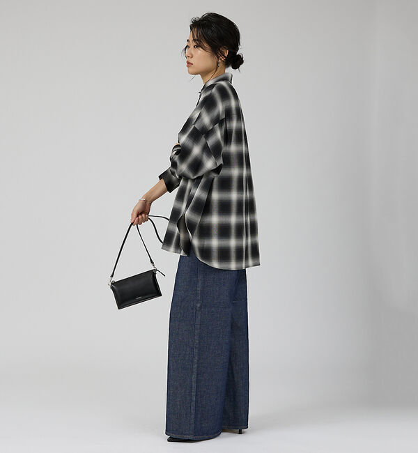 Rouge vif「【upper hights/アッパーハイツ】THE LAYLA ハイライズフレア」|デニム|