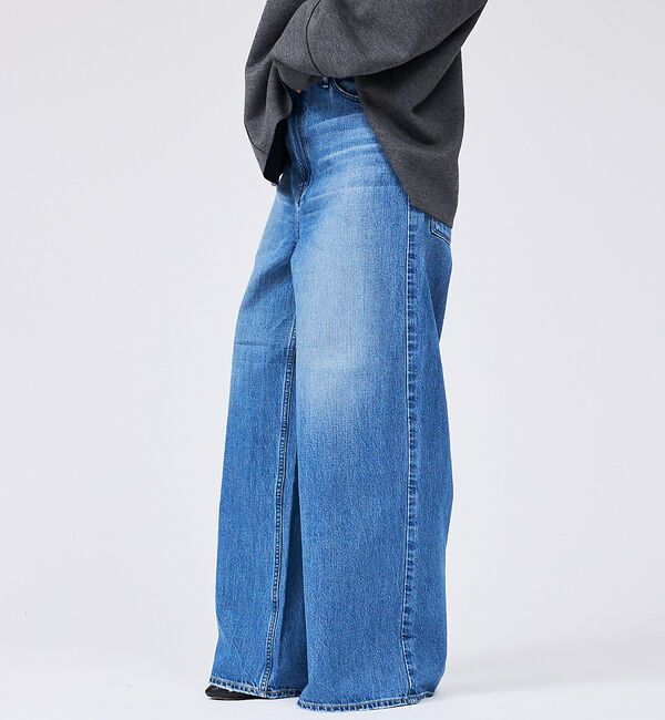 Rouge vif「【upper hights/アッパーハイツ】THE LIAM ハイライズワイドデ」|デニム|