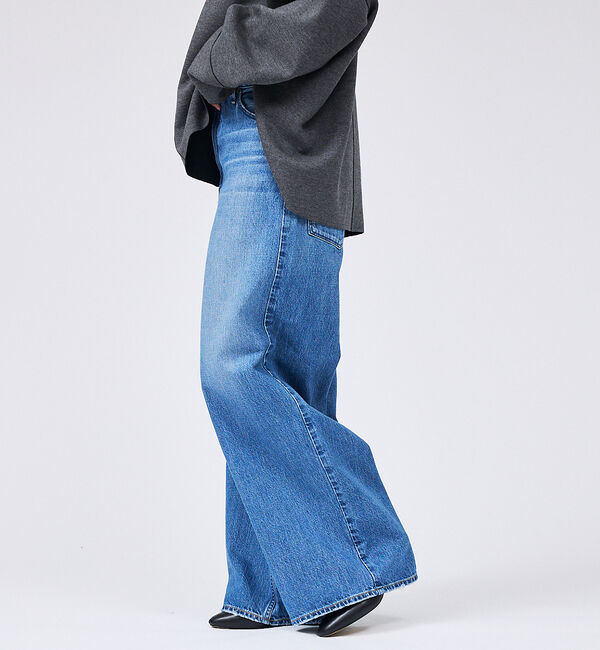 Rouge vif「【upper hights/アッパーハイツ】THE LIAM ハイライズワイドデ」|デニム|