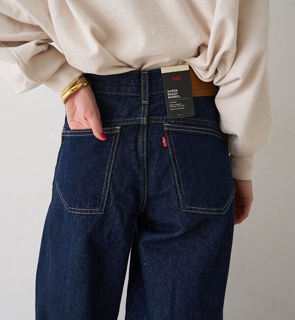 Rouge vif「【Levi's/リーバイス】SUPER BAGGY BARREL バレルジーンズ」|デニム|