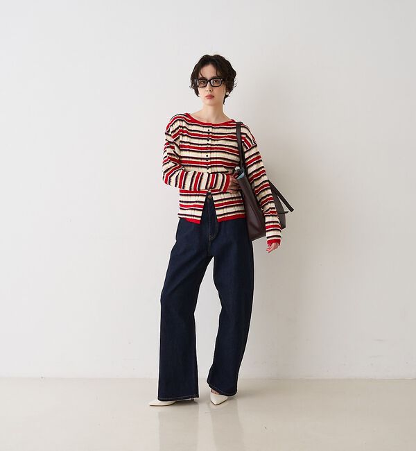 Rouge vif「【RED CARD/レッドカード】Montana カーブバギーデニム【予約】」|デニム|