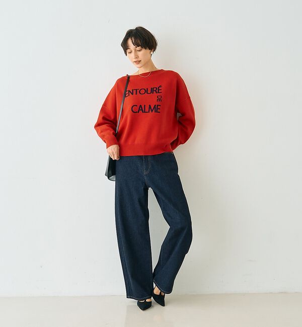 Rouge vif「【RED CARD/レッドカード】Montana カーブバギーデニム【予約】」|デニム|