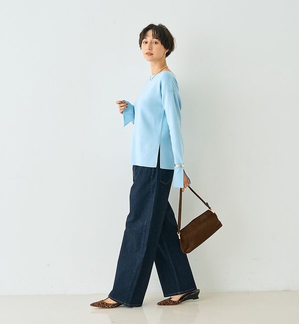 Rouge vif「【RED CARD/レッドカード】Montana カーブバギーデニム【予約】」|デニム|