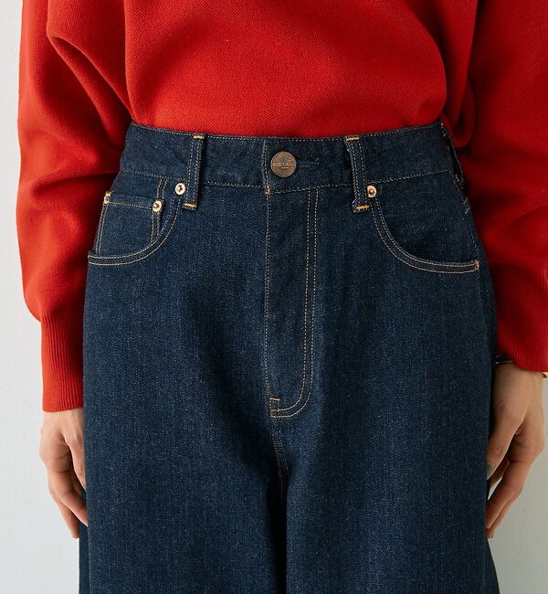 Rouge vif「【RED CARD/レッドカード】Montana カーブバギーデニム【予約】」|デニム|