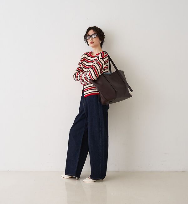 Rouge vif「【RED CARD/レッドカード】Montana カーブバギーデニム【予約】」|デニム|