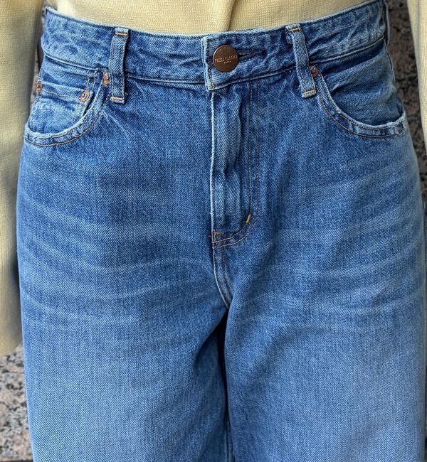 Rouge vif「【RED CARD/レッドカード】Kansas ミッドライズストレートデニム」|デニム|