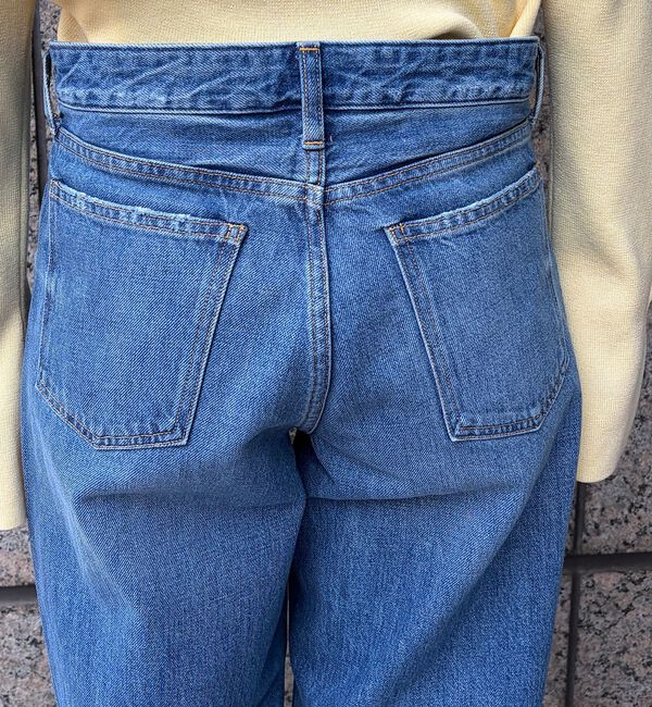 Rouge vif「【RED CARD/レッドカード】Kansas ミッドライズストレートデニム」|デニム|