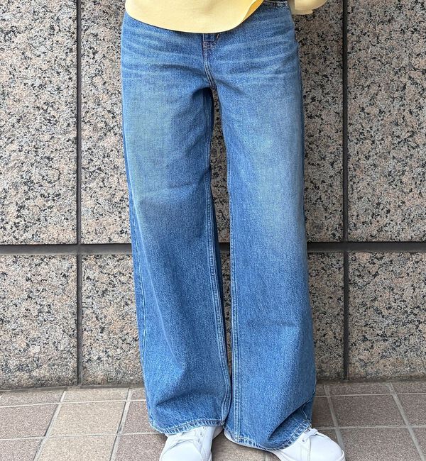 Rouge vif「【RED CARD/レッドカード】Kansas ミッドライズストレートデニム」|デニム|