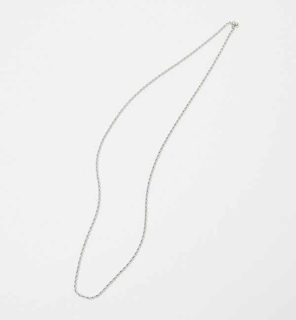 qualite「スクリューチェーンネックレス」|ネックレス|