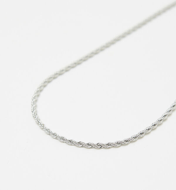 qualite「スクリューチェーンネックレス」|ネックレス|