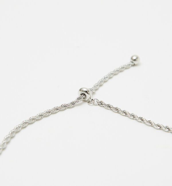 qualite「スクリューチェーンネックレス」|ネックレス|