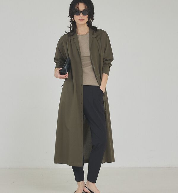 qualite「【大人気パンツが今年も登場！新色追加】2WAYストレッチタックパンツ【予約】」|その他|